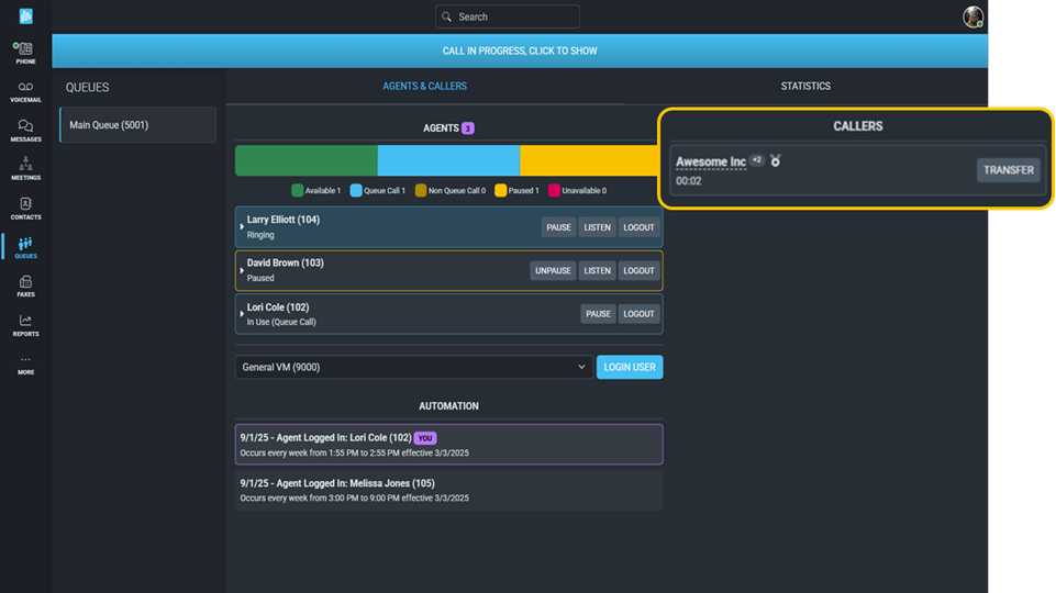 Support Queue Queues | Intulse Support