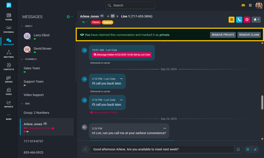 claim-sms