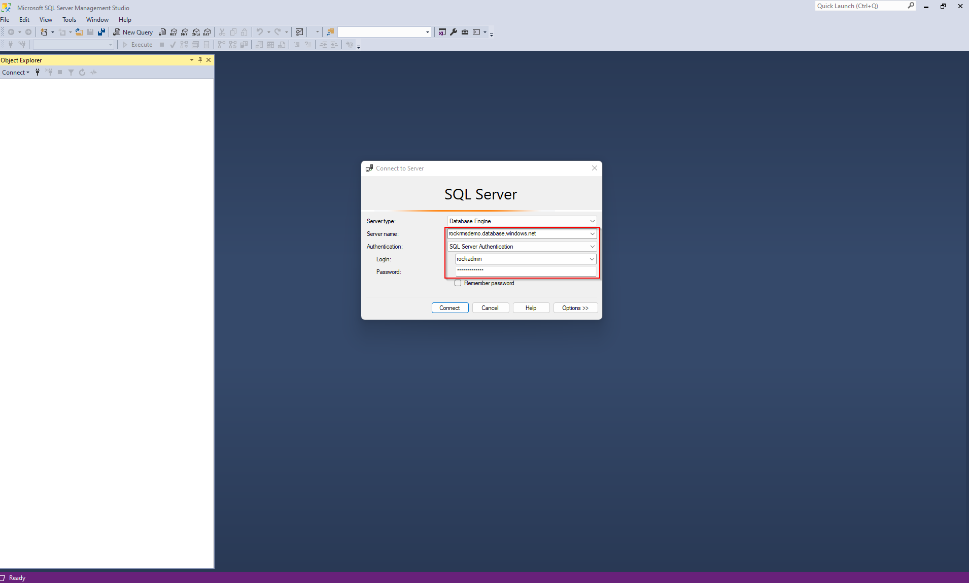 SSMS-Login SSMS-Login